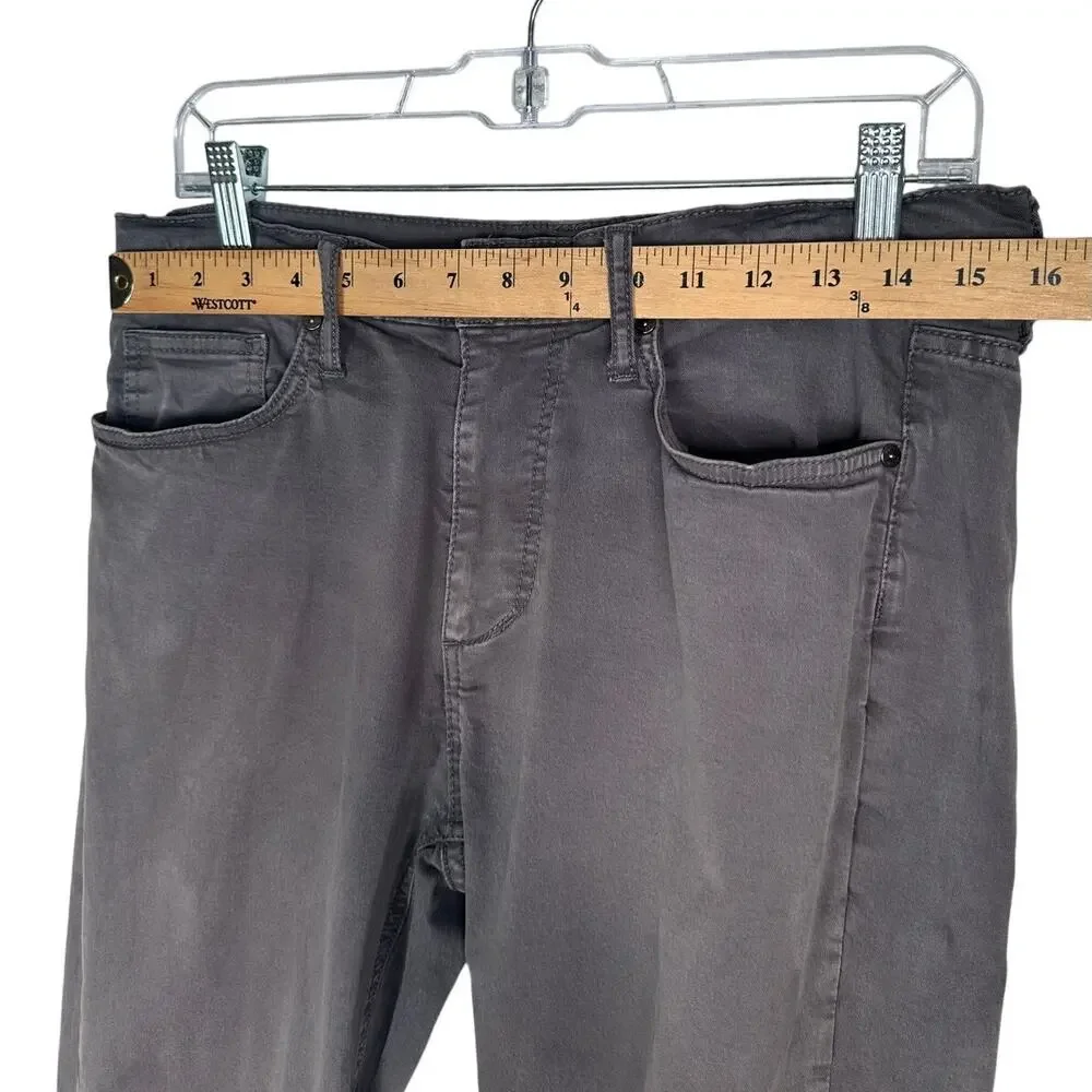 Joes Jeans Mens 33x32 The Brixton Straight Leg Slim Fit Jean Stretch Denim Gray - Picture 6 of 10